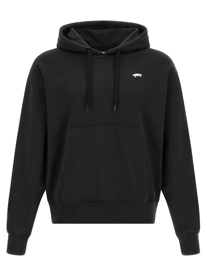 Black Cotton Sweatshirt