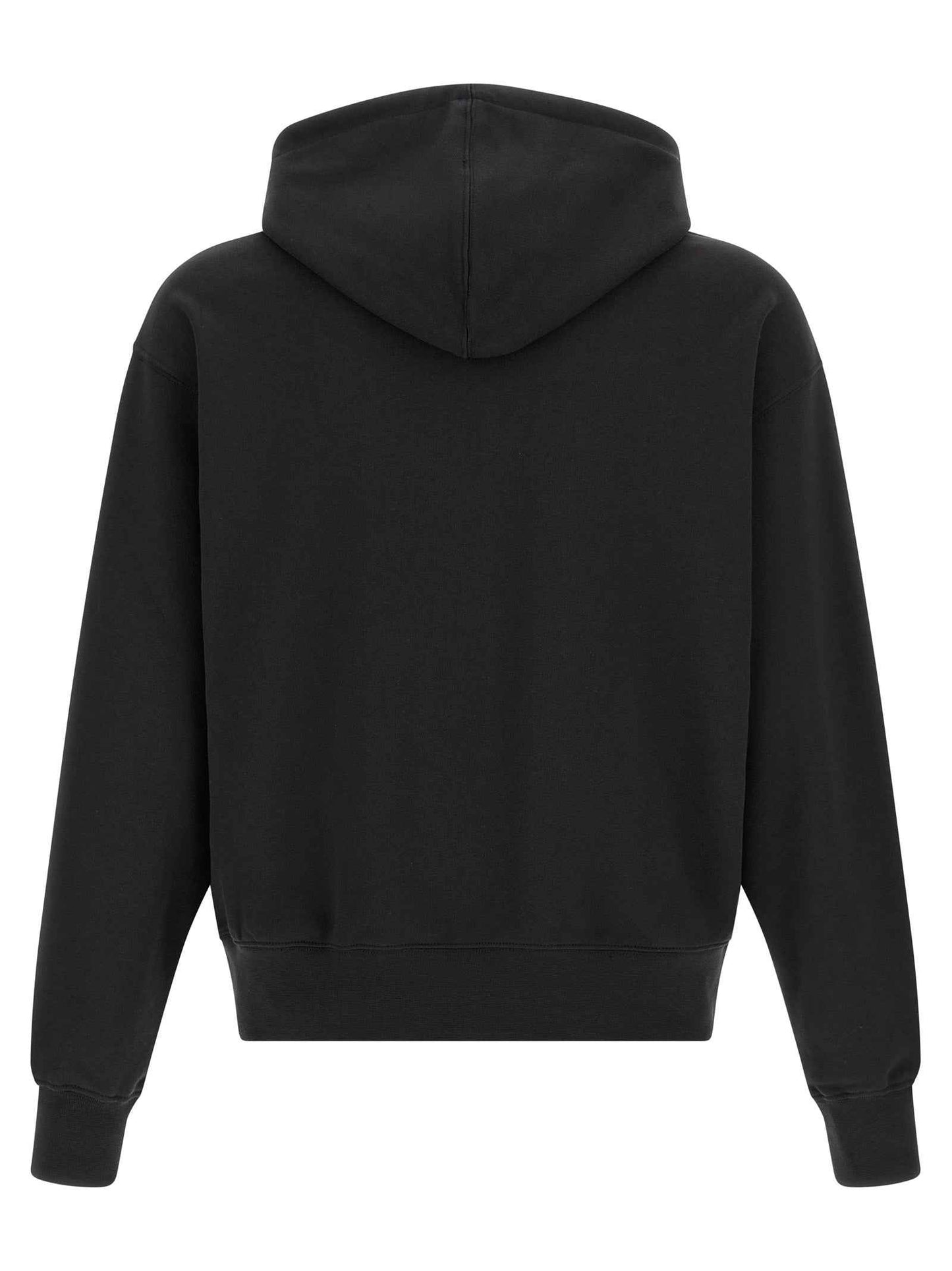 Black Cotton Sweatshirt