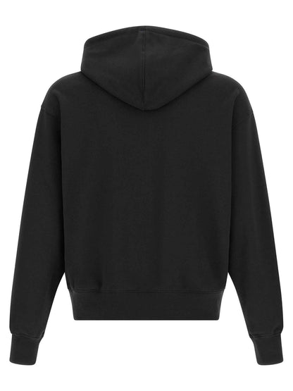 Black Cotton Sweatshirt