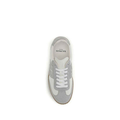 White Calf Leather Bos Taurus Athletic Sneakers