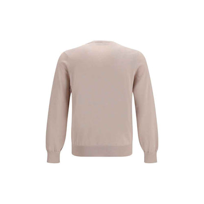 Beige Cotton Sweatshirt
