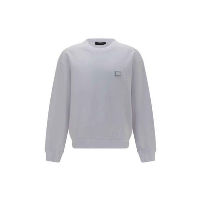 White Cotton Sweatshirt