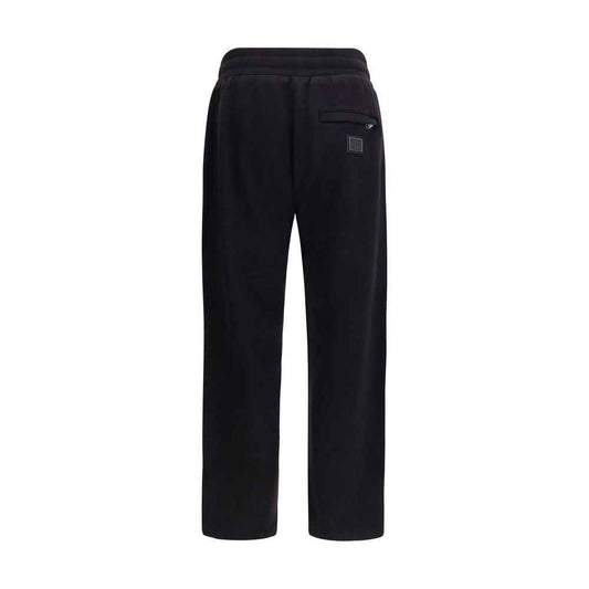 Black Cotton Joggers (Workout Pants)