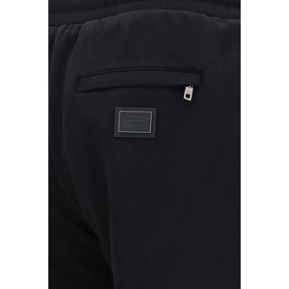 Black Cotton Joggers (Workout Pants)