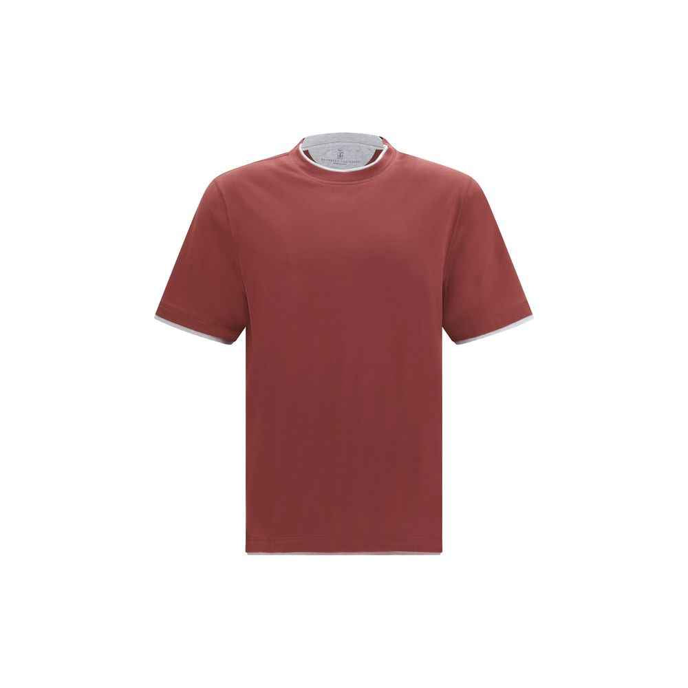 Bordeaux Cotton T-Shirt