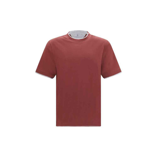 Bordeaux Cotton T-Shirt