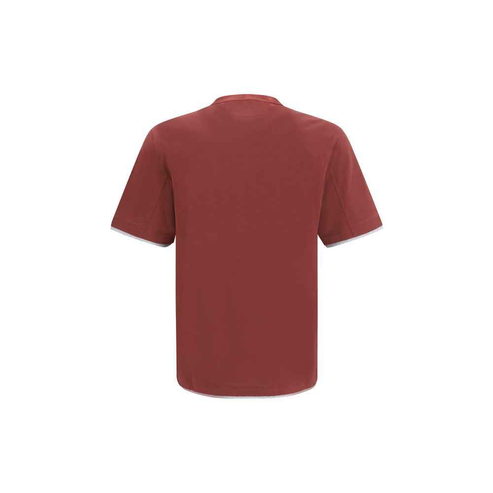 Bordeaux Cotton T-Shirt