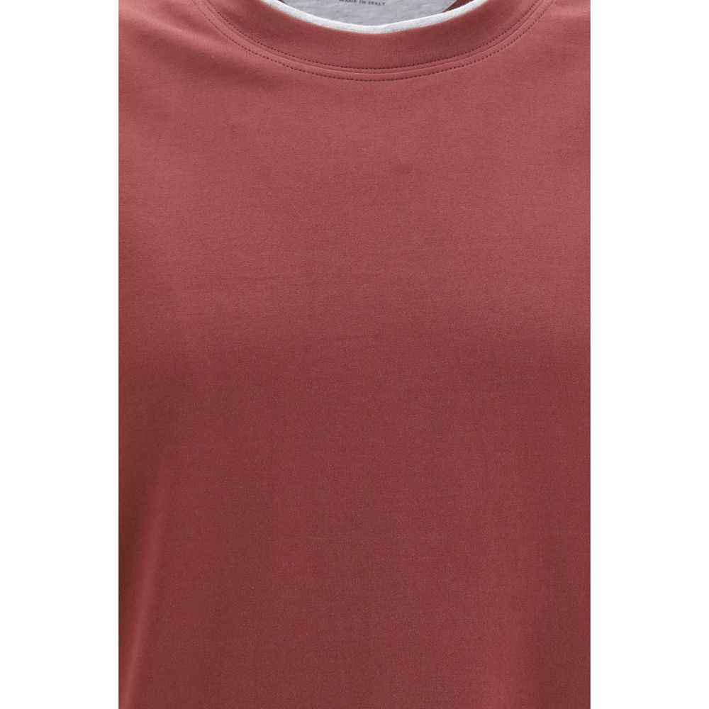 Bordeaux Cotton T-Shirt