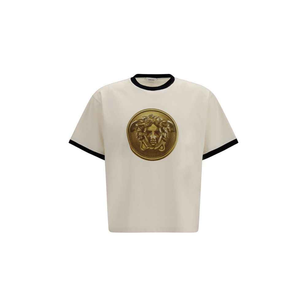 Beige Cotton T-Shirt