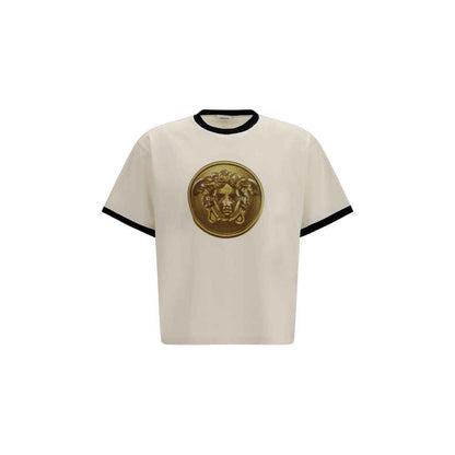 Beige Cotton T-Shirt