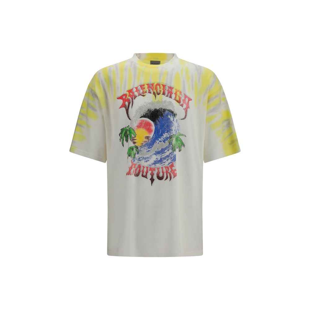 Bicolor Cotton T-Shirt