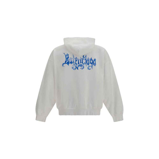 White Cotton Sweatshirt