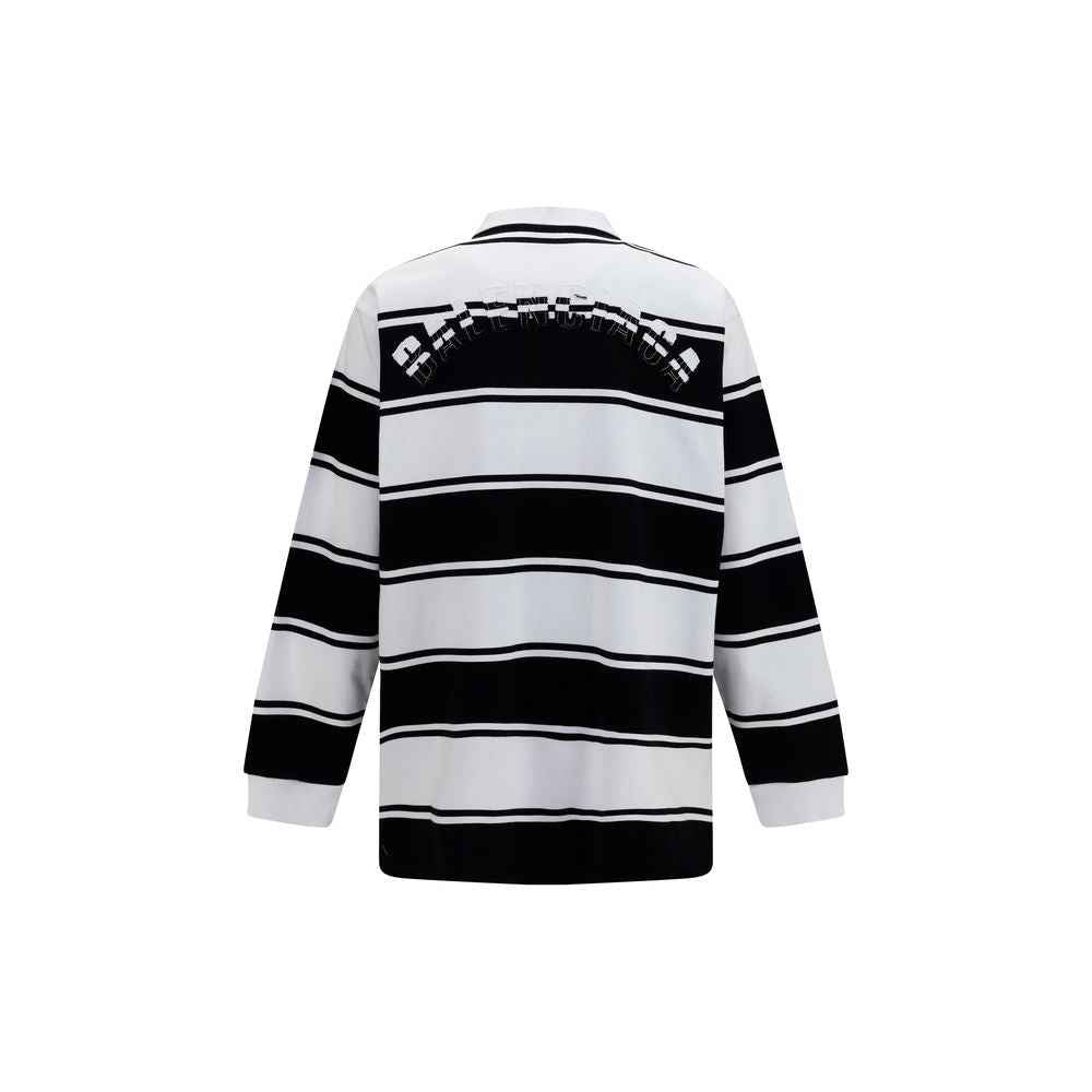 White Cotton Polo Shirt
