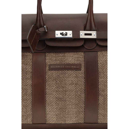 Brown Calf Leather Bos Taurus Luggage And Travel