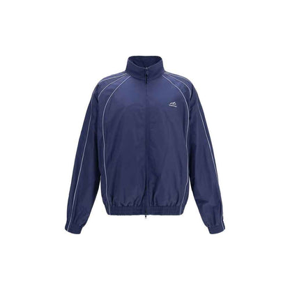 Blue Cotton Shell Jacket