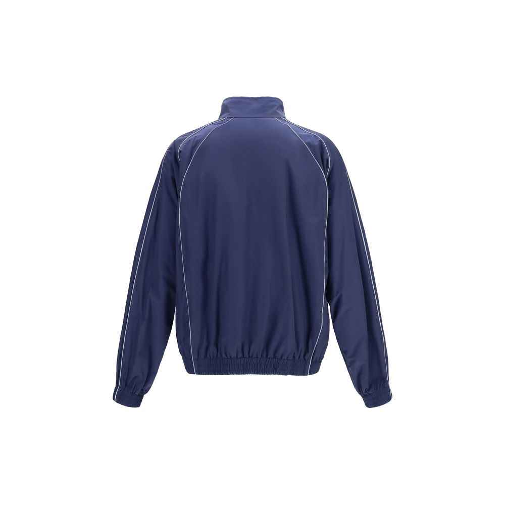 Blue Cotton Shell Jacket