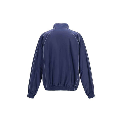 Blue Cotton Shell Jacket