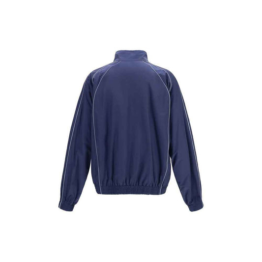 Blue Cotton Shell Jacket