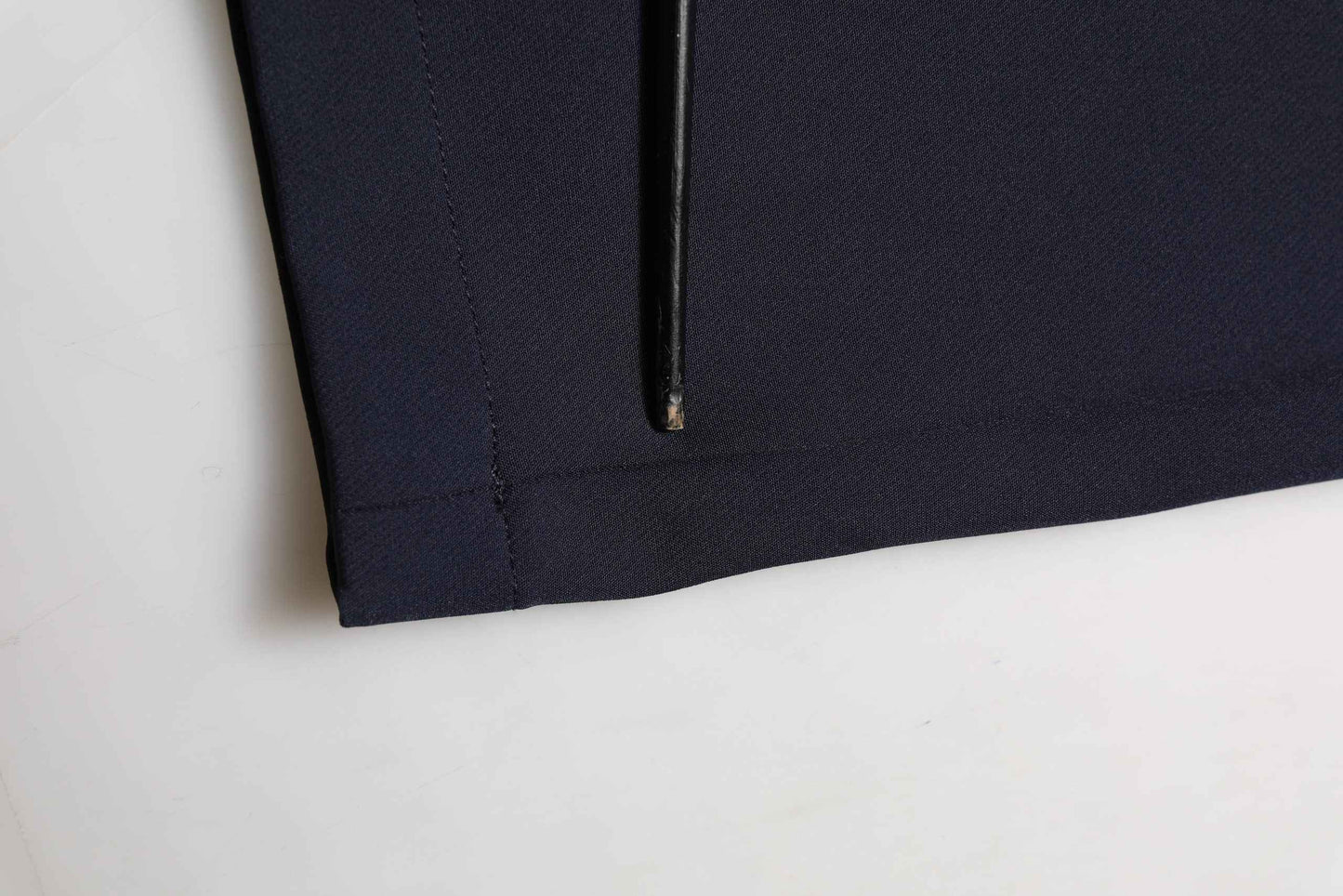 Dark Blue Drawstring Nylon Jogger Sweatpants Pants