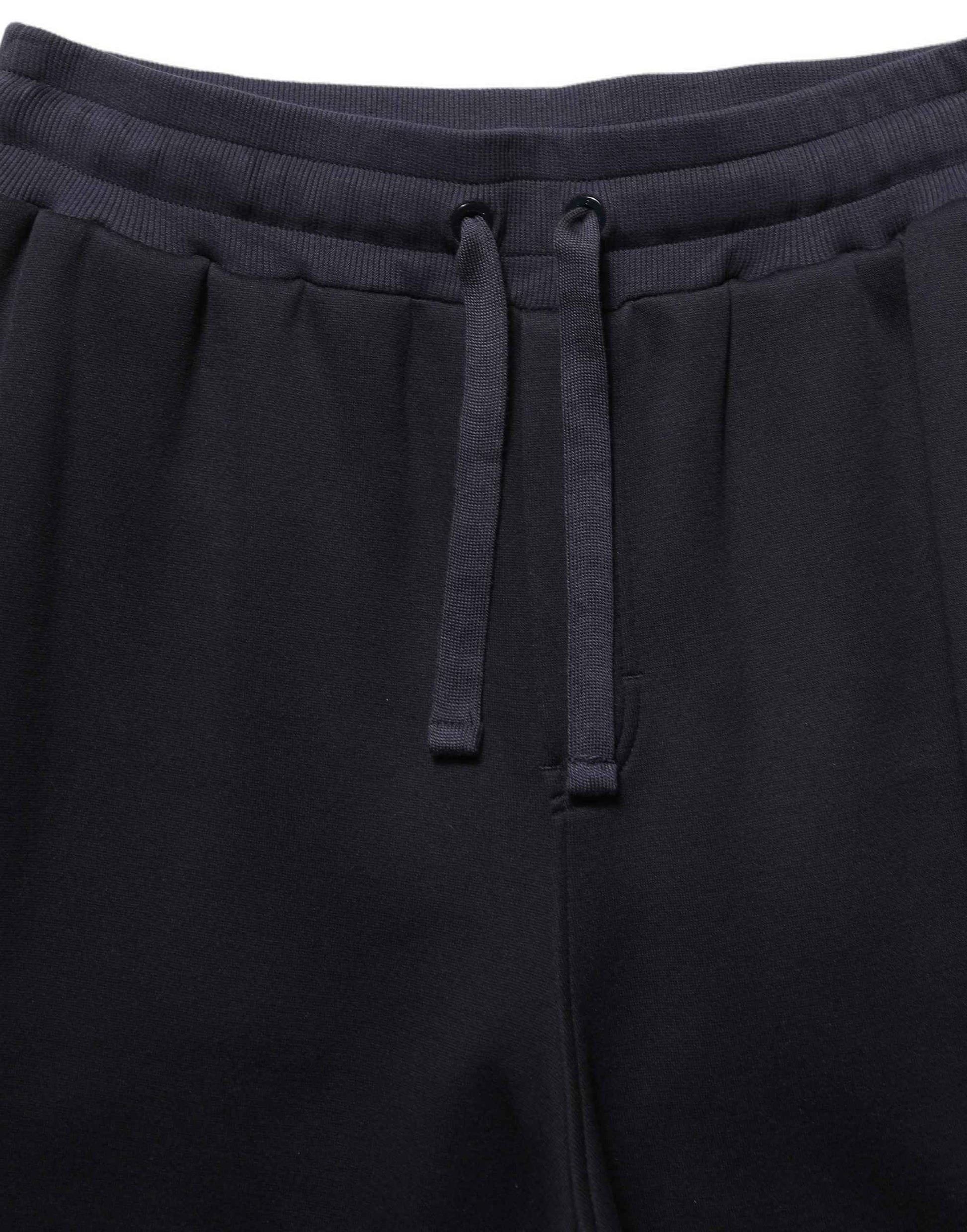 Black Drawstring Viscose Jogger Men Sweatpants Pants