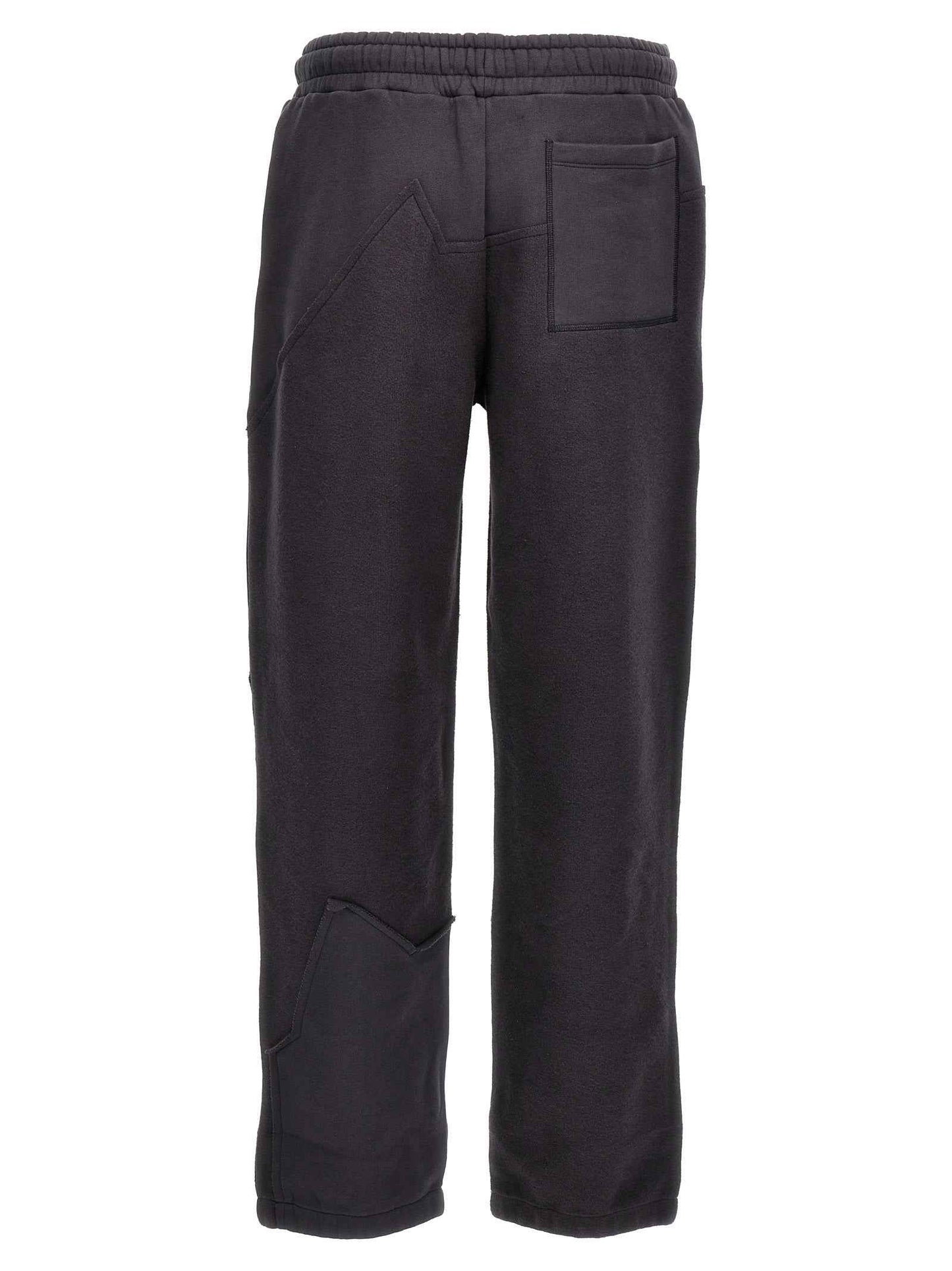 Gray Cotton Joggers (Workout Pants)