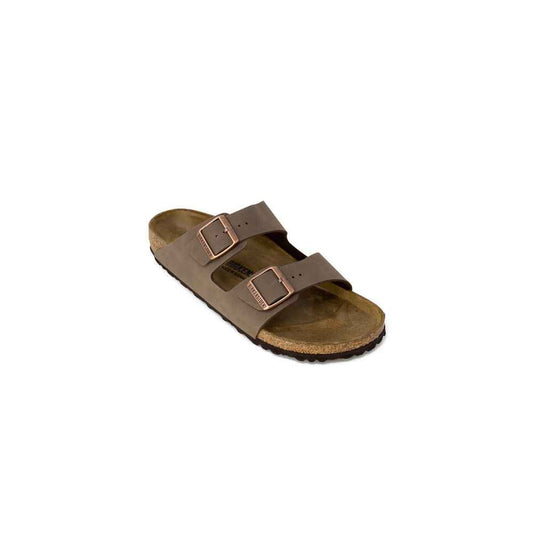 Brown Synthetic Slippers