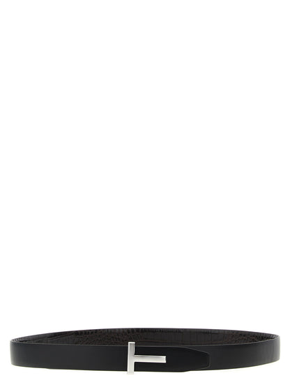 Brown Calfskin Regular Belt