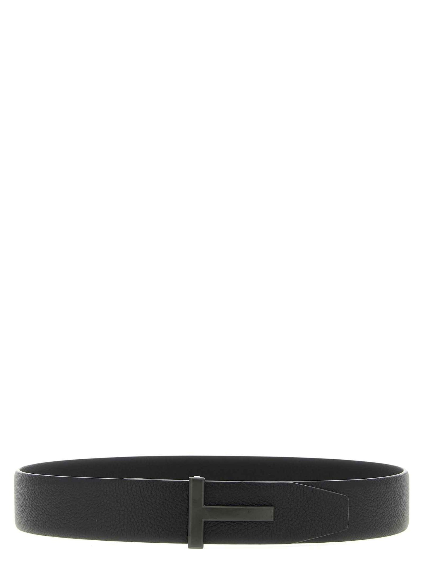 Black Calfskin Belt
