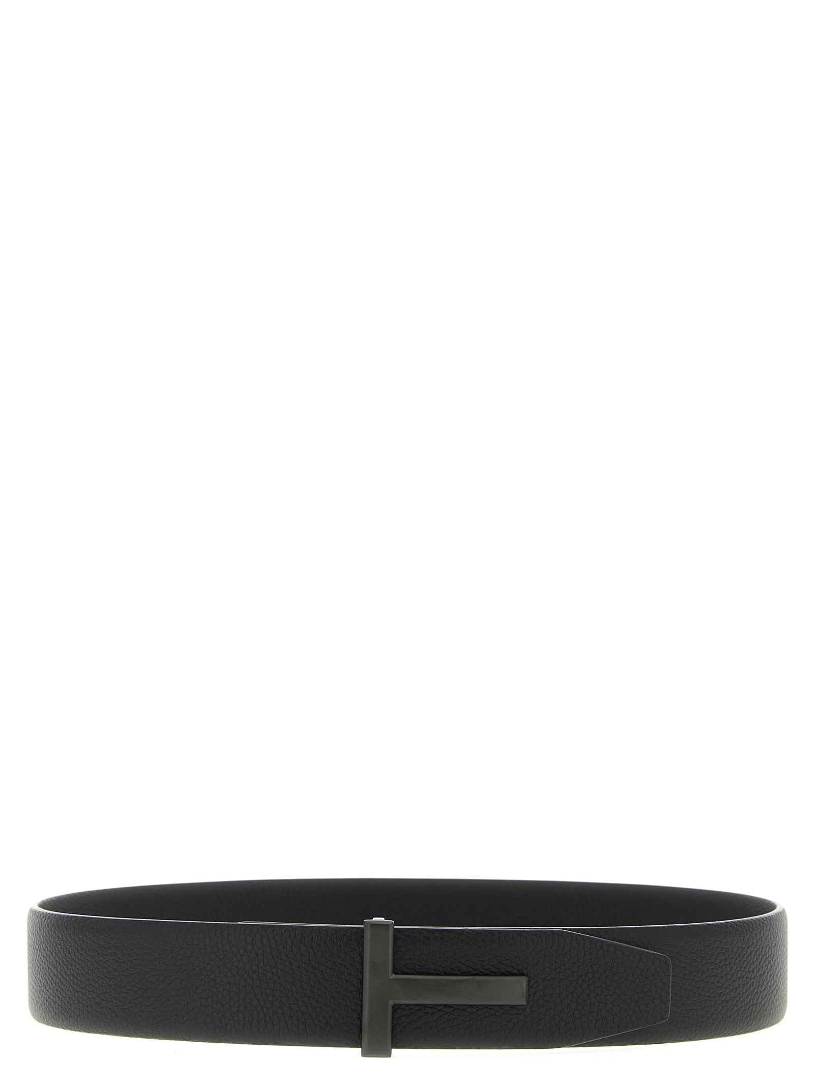 Black Calfskin Belt