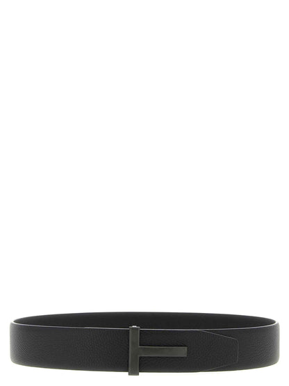 Black Calfskin Belt
