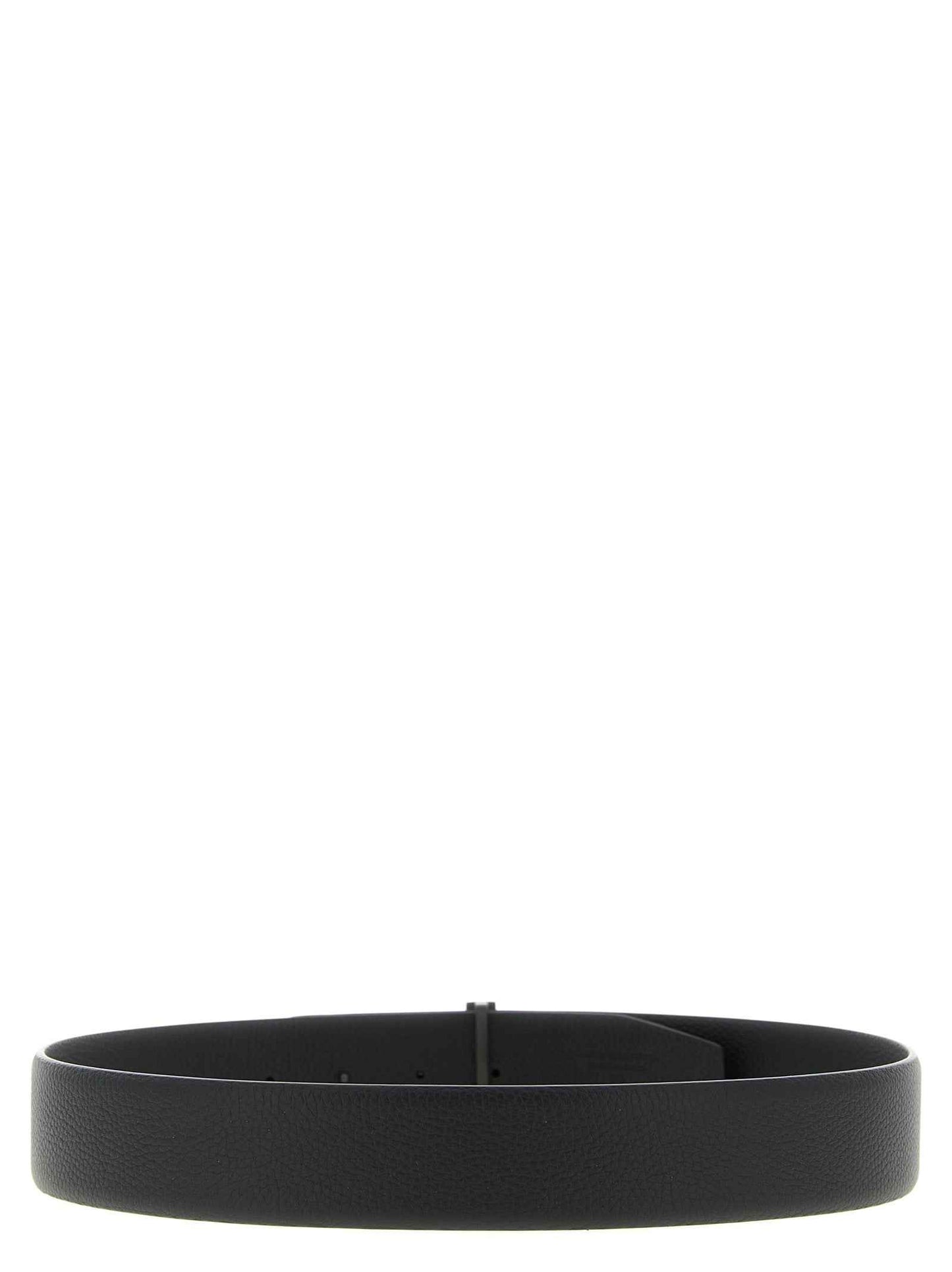 Black Calfskin Belt