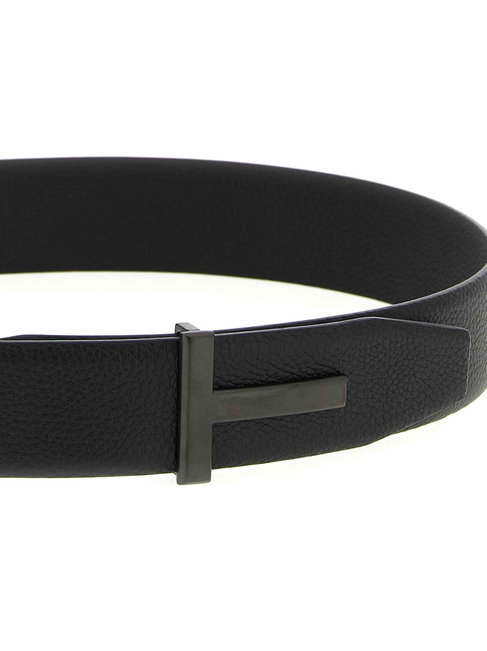 Black Calfskin Belt