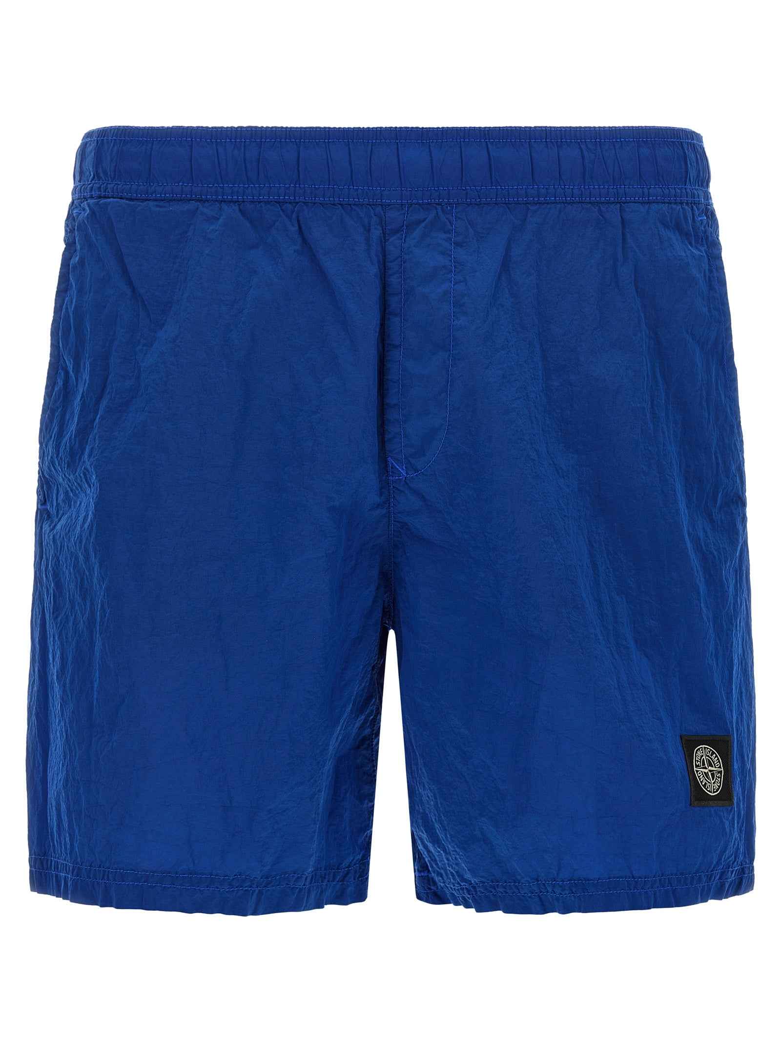 Blue Polyamide Swim Shorts