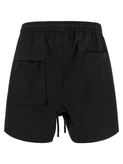 Black Organic Cotton Bermuda Shorts