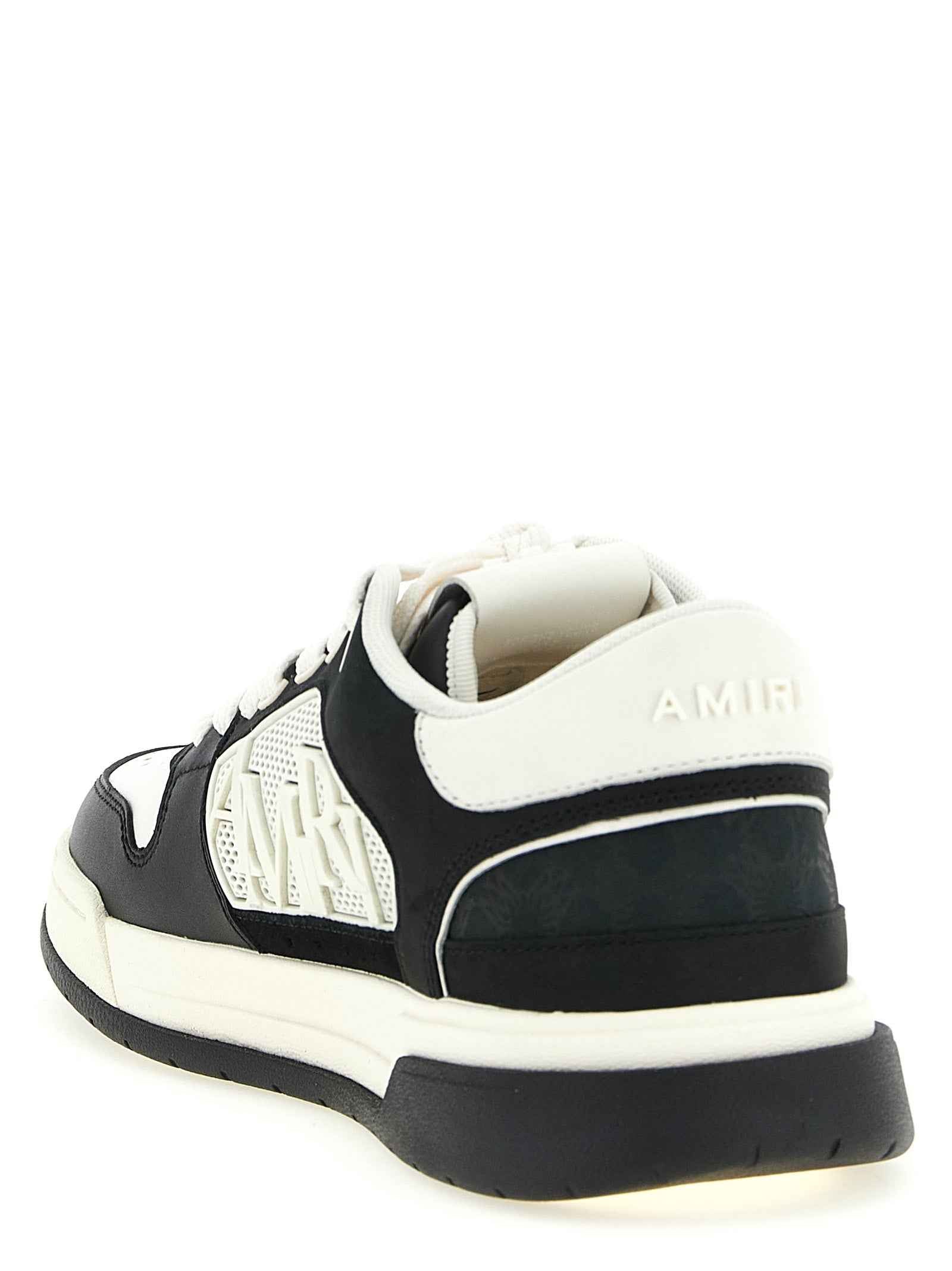 Bicolor Calfskin Low Top Sneakers