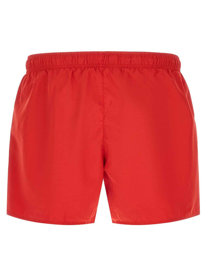 Multicolor Polyester Shorts