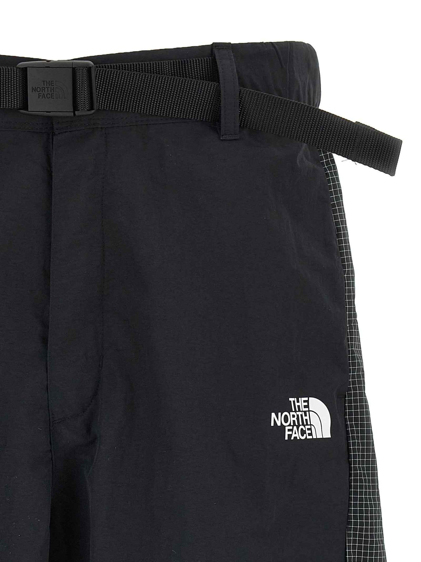 Black Nylon Bermuda Shorts