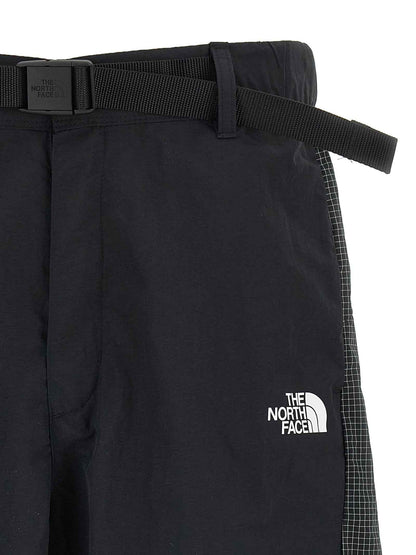 Black Nylon Bermuda Shorts