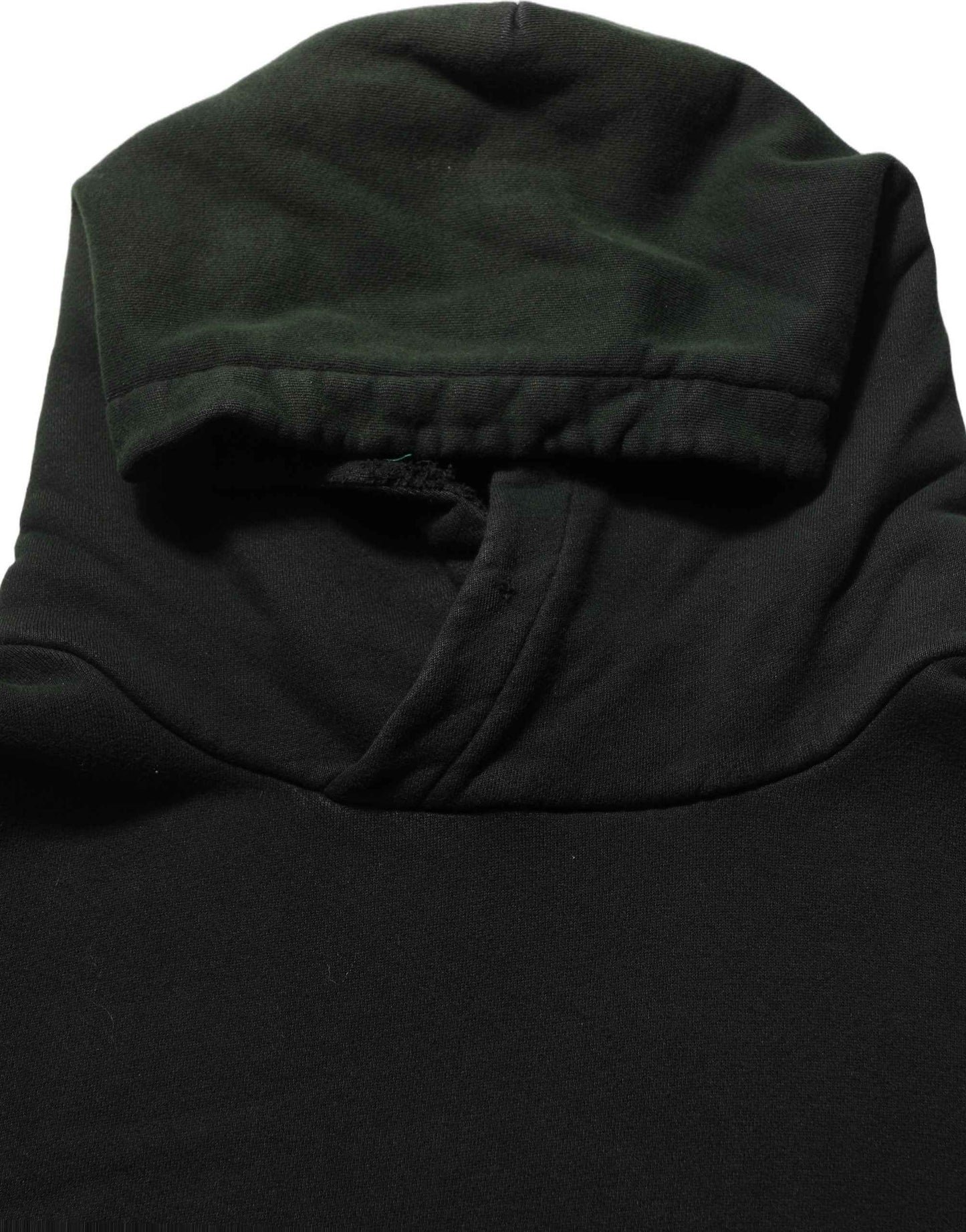 Black Cotton Hooded Men Sweatshirt Sweater