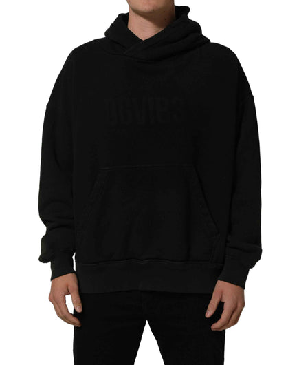 Black DGVIB3 Hooded Sweatshirt Men Sweater