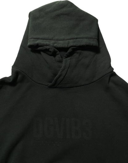 Black DGVIB3 Hooded Sweatshirt Men Sweater