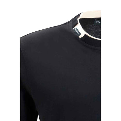 Black Cotton T-Shirt
