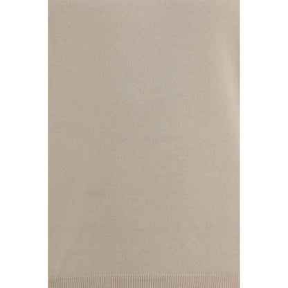 Beige Cashmere Turtleneck