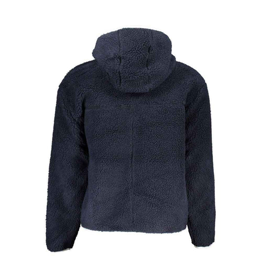 Blue Polyester Men's Jacket