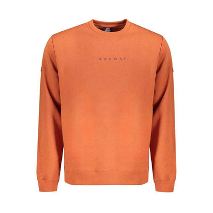 Brown Cotton Men's Sweatshirt