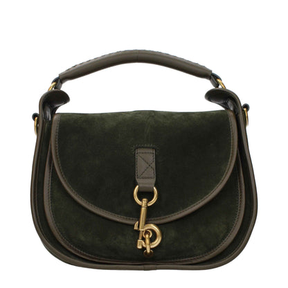 Green Leather Handbag