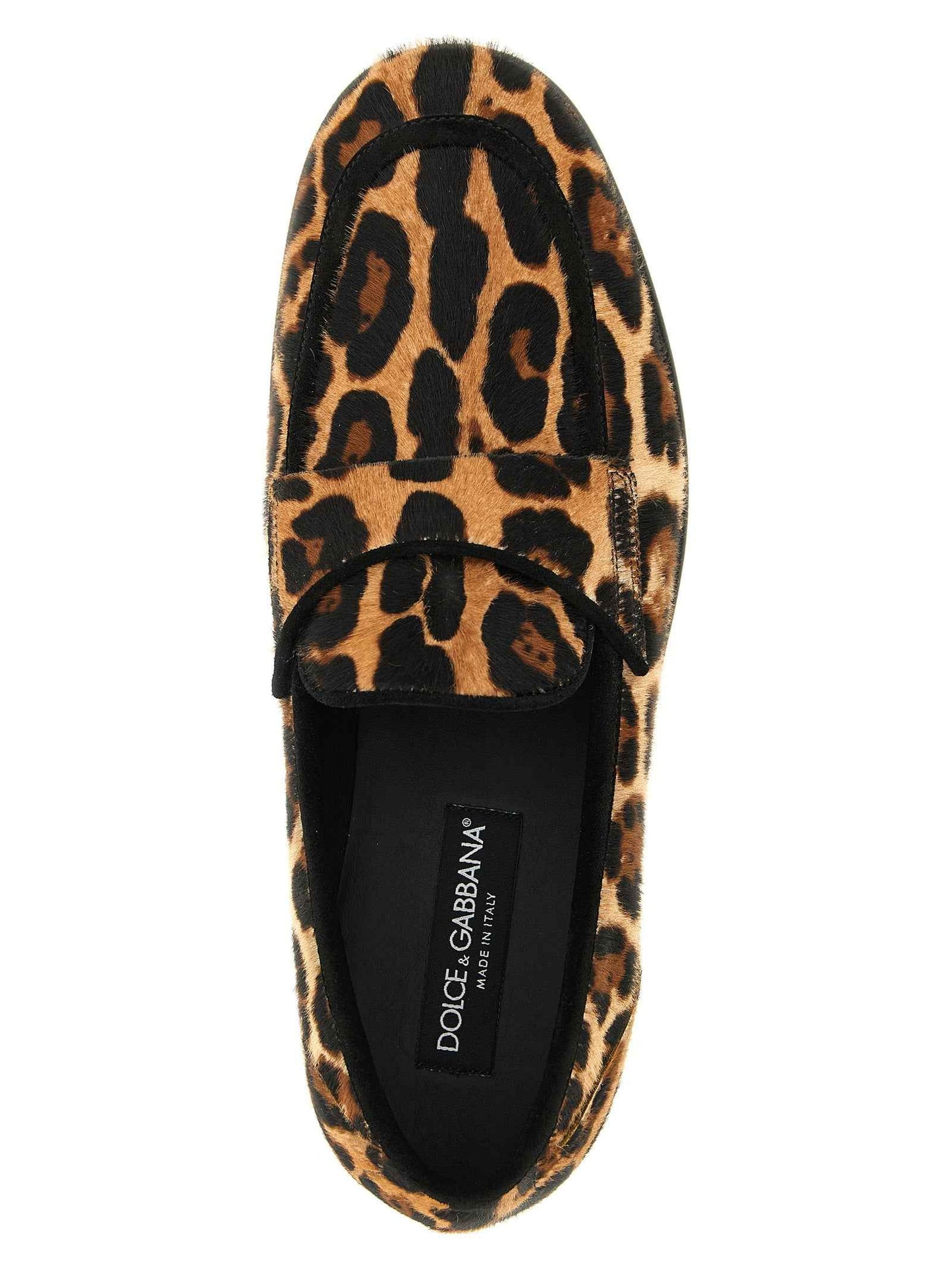 Brown Calfskin Slip-On Loafers
