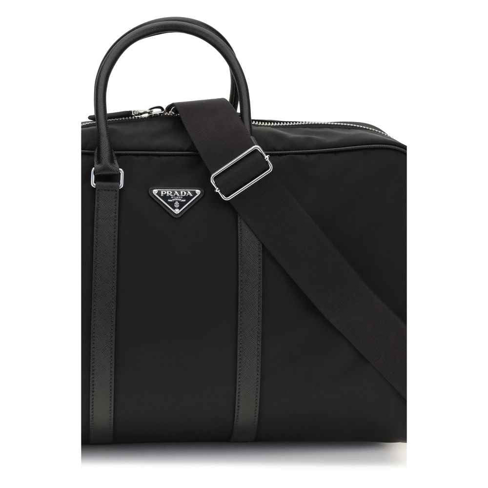 Black Recycled Polyamide Luggage And Travel