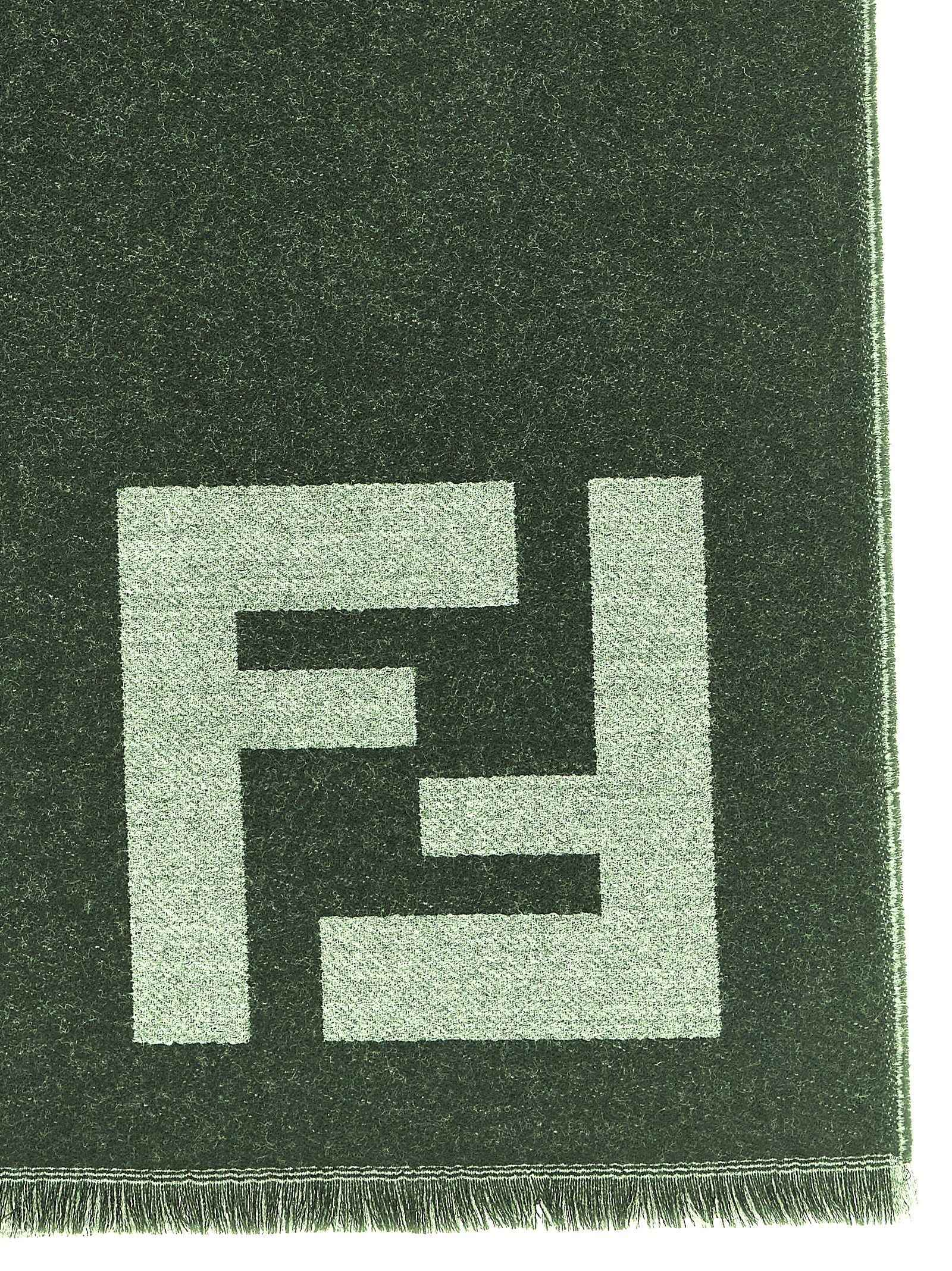 Black Virgin Wool Scarf
