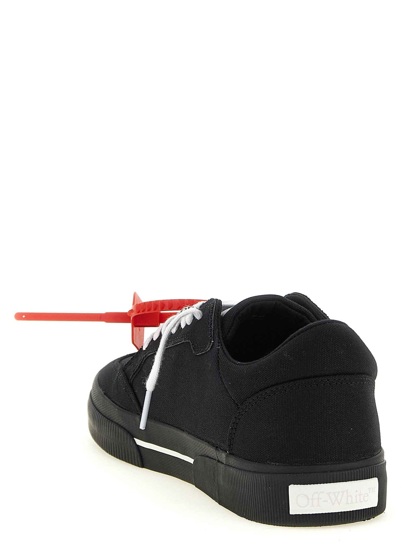 Bicolor Cotton Low Top Sneakers